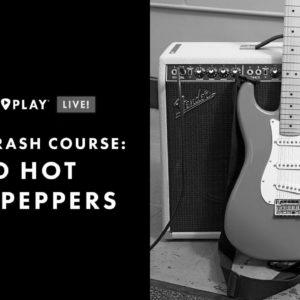 Crash Course: Pink Scorching Chili Peppers |  Be taught Songs, Strategies & Tones |  Fender Play LIVE |  fender