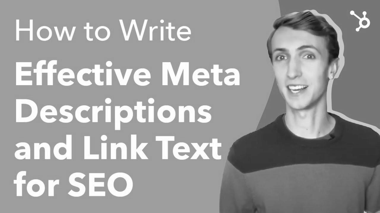  Write Efficient Meta Descriptions and Link Text for search engine optimisation