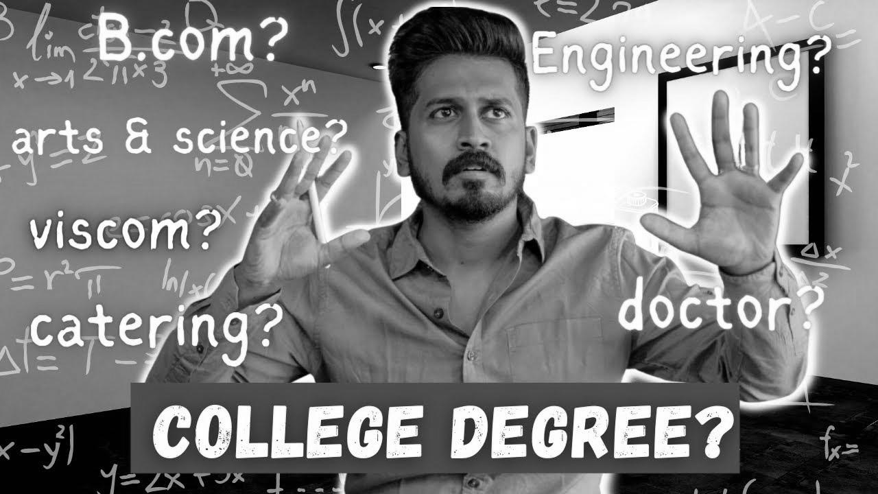 How to Select Your College Degree🧑🏻‍🎓