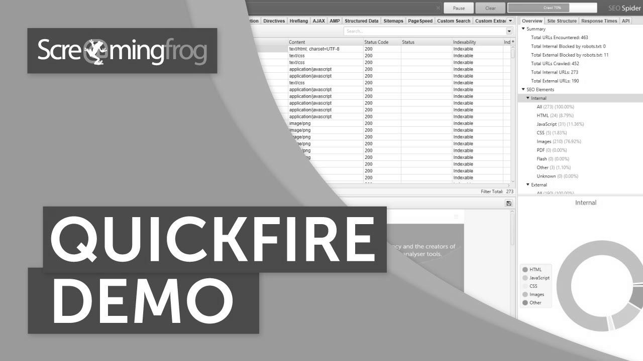Screaming Frog search engine optimization Spider Demo