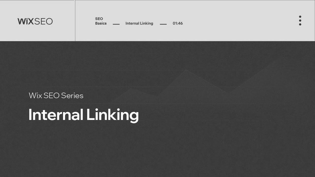 How one can Use Internal Linking for website positioning |  Wix search engine optimisation