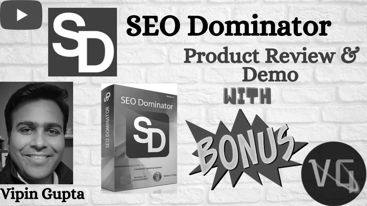 ✌️💰 ”search engine marketing Dominator” Evaluation 🛑 STOP!  Buy it with my FREE BONUSES 🎁🎁 💰 ✌️