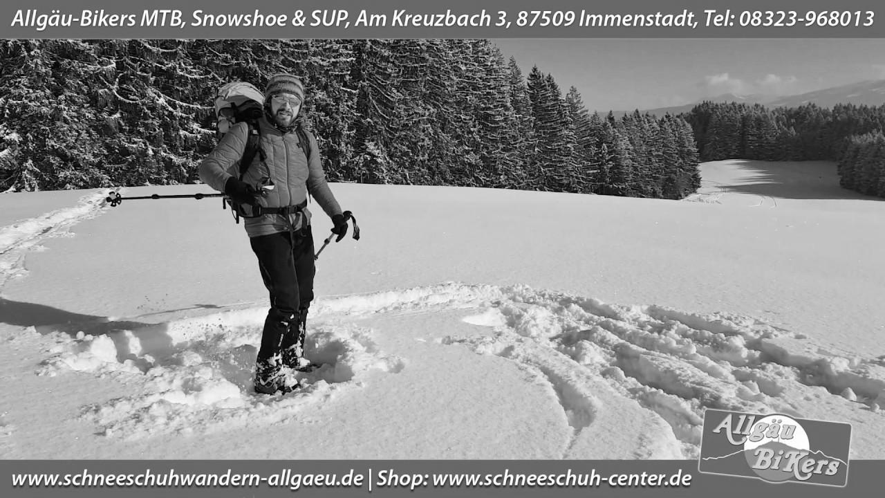 Correct snowshoeing – the method