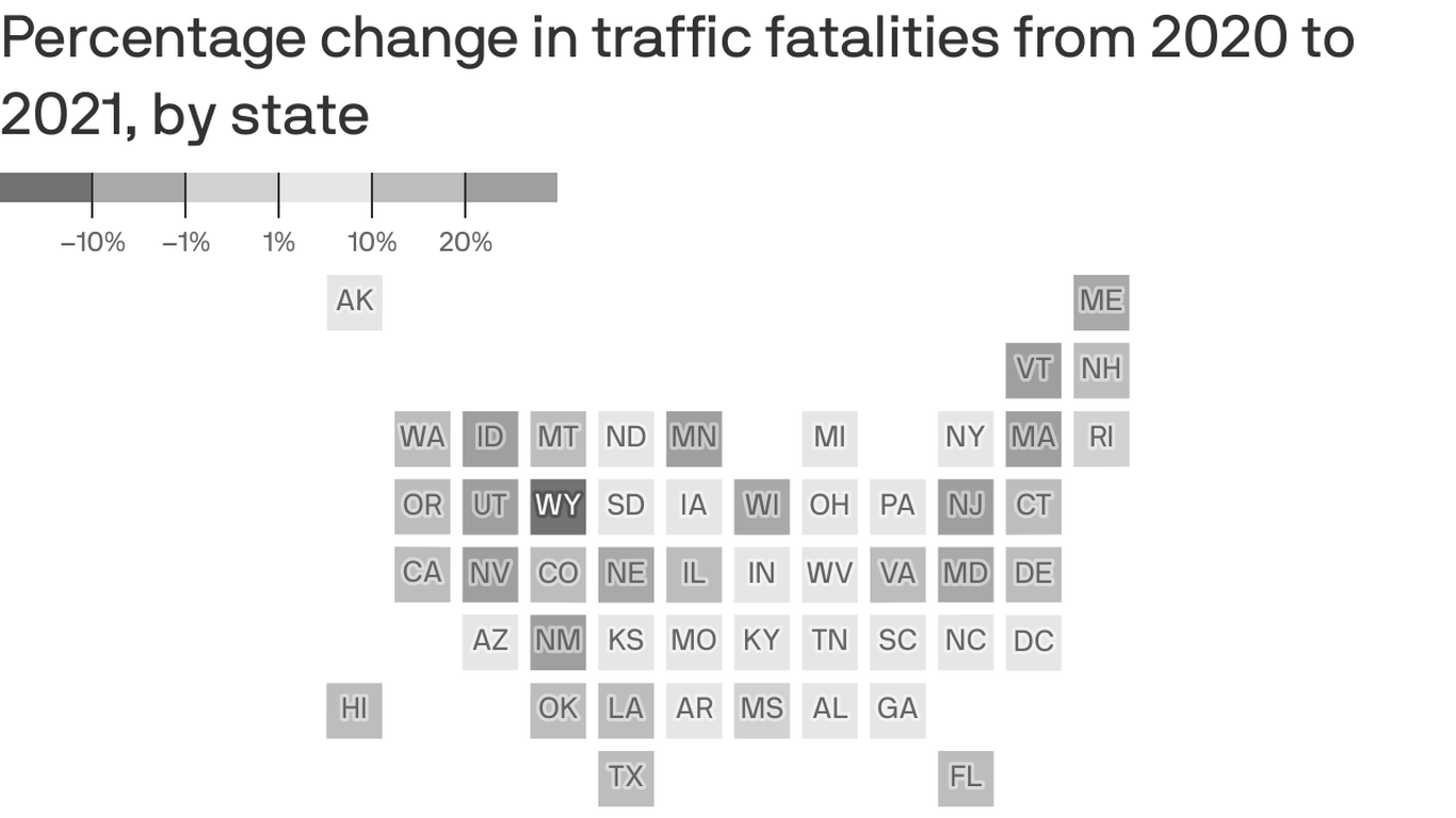 U.S. traffic deaths hit highest degree in 16 years