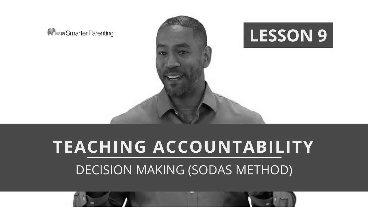 Assist kids make good choices |  Resolution Making talent (SODAS Methodology)