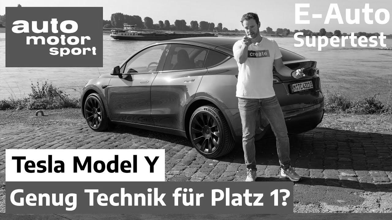 Plenty of know-how, but additionally a direct benchmark?  Tesla Mannequin Y in E-Car Supertest – Bloch declares #158