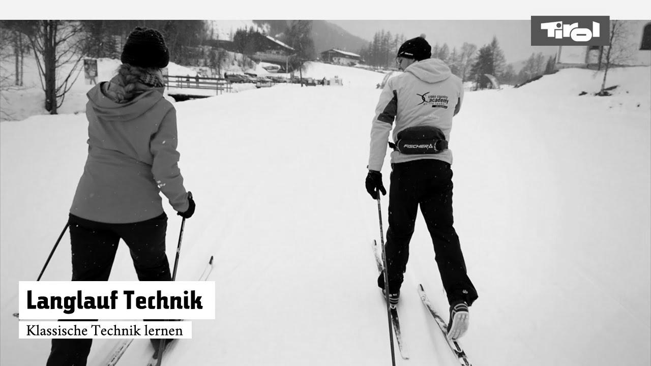 Cross-country skiing technique – learn cross-country skiing in the classic means