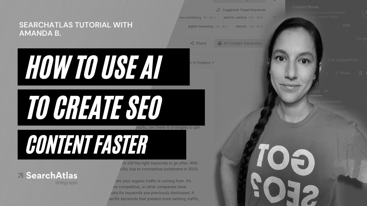 Tips on how to Use AI to Create website positioning Content material Quicker |  Search Atlas Tutorial