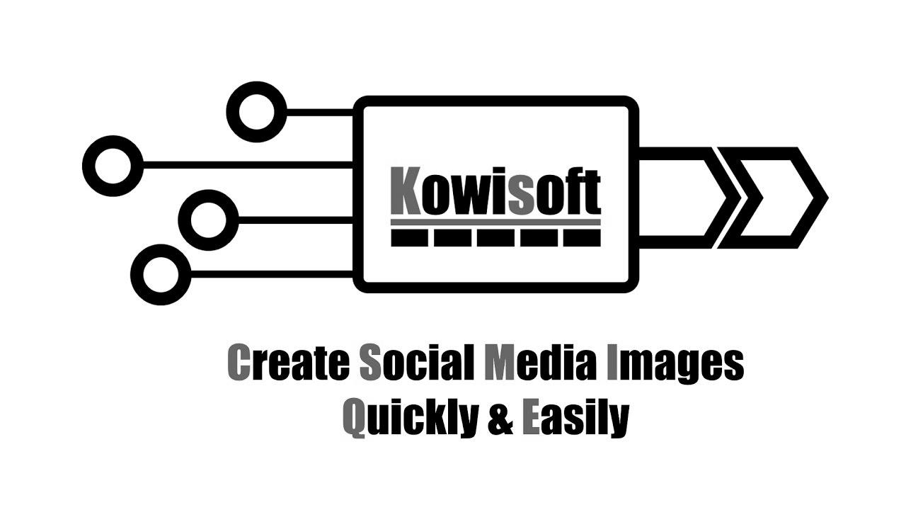 Create Social Media Pictures – Rapidly and Simply – Kowisoft web optimization TV