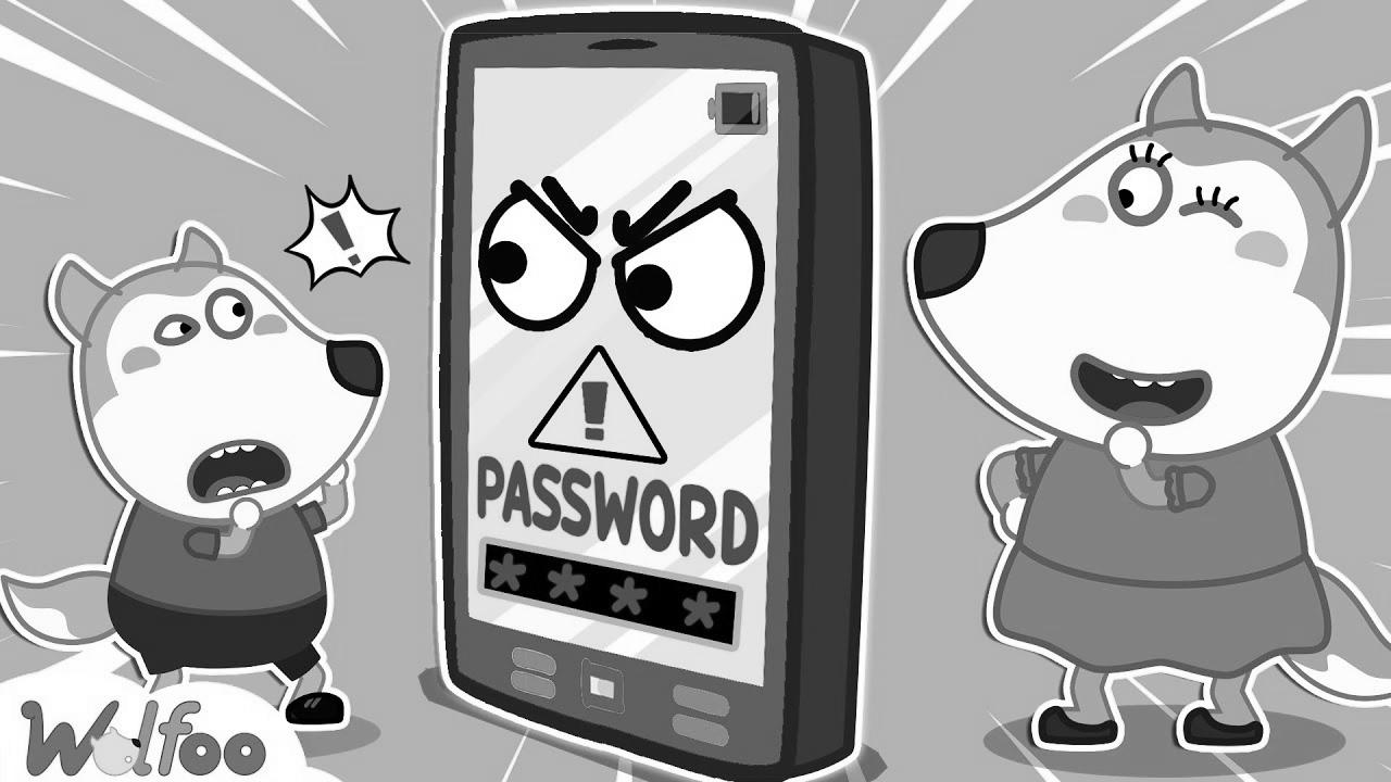 Cease Wolfoo!  Do not Attempt to Unlock Mom’s Cellphone – Study Good Habits for Children |  Wolfoo Channel