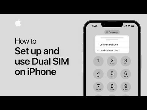 The way to use Dual SIM on iPhone |  Apple support