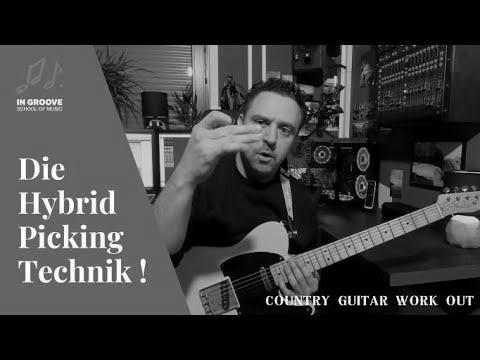 Country Guitar Exercise : The Hybrid Selecting Method