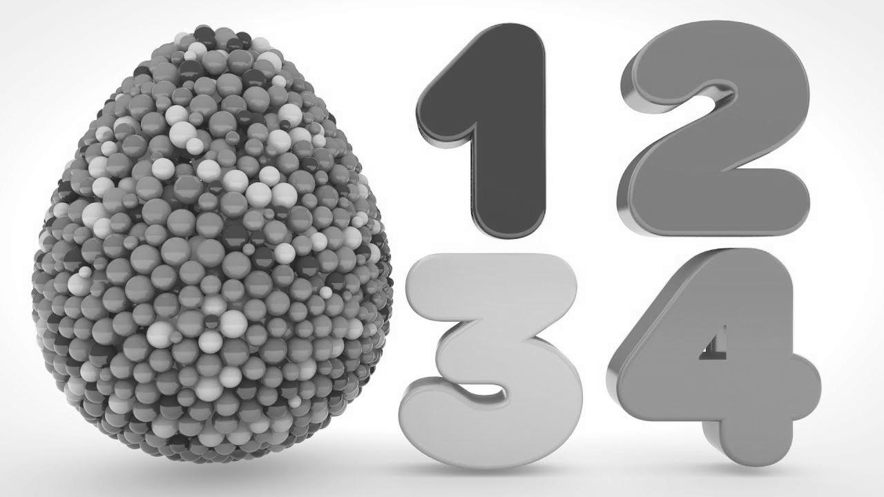 Be taught Numbers with Shade Balls – Numbers & Shapes Collection for Youngsters