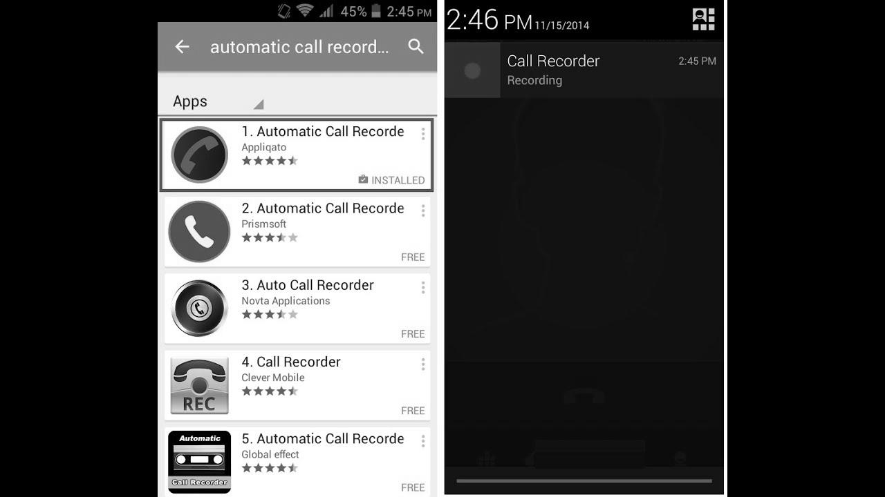 Methods to File Incoming & Outgoing Calls in Android